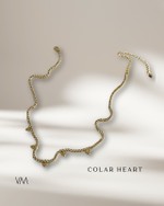 Colar Heart - Dourado