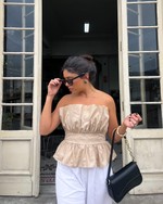 Blusa Cannes - Latte