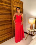 Saia Longa Magani - Vermelho
