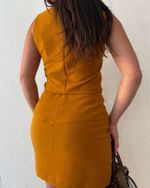 Vestido Curto Bloom - Mostarda