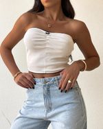 Cropped Isis - Branco