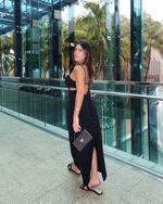 Vestido Midi Blissful - Preto