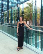 Vestido Midi Blissful - Preto
