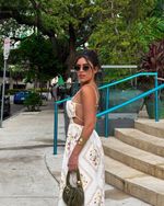 Vestido Longo Oasis - Estampado