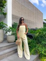 Blusa Santorini - Amarelo Manteiga