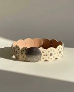 Cinto Boho Spikes - Amarelo