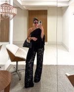 Blusa Capa Laguna - Preto