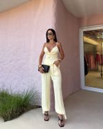 Calça Aria - Amarelo Manteiga