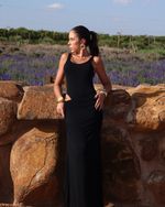 Vestido Longo Capilla - Preto