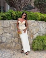Saia Longa Serena - Amarelo