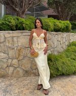 Saia Longa Serena - Amarelo