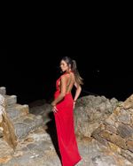 Vestido Longo Riviera - Vermelho