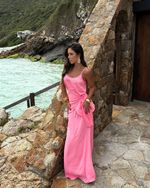 Blusa Assimétrica Maraú - Rosa