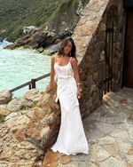 Blusa Assimétrica Maraú - Branco