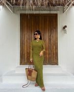 Vestido Tule Aruana - Verde