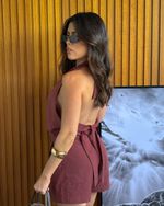 Blusa Marésia - Ganache