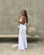 Vestido Longo Calamonte - Branco