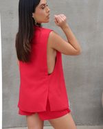 Shorts Saia Gaia - Vermelho