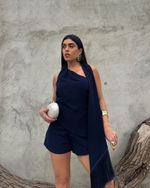 Blusa Franjas Sauípe - Marinho