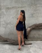 Blusa Franjas Sauípe - Marinho