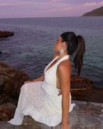 Blusa Bordada Coqueiros - Off