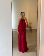 Vestido Longo Calamonte - Vermelho