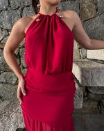 Vestido Longo Calamonte - Vermelho