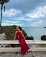 Vestido Longo Calamonte - Vermelho