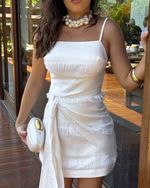 Vestido Curto Angra - Off