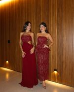 Saia Midi Leblon - Bordo