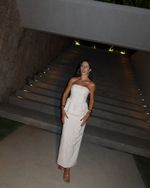 Saia Midi Leblon - Areia