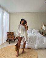 Blusa Capa Laguna - Branco