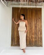 Saia Midi Leblon - Areia