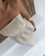 Saia Midi Leblon - Areia