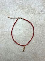 Colar Folheado Moreré - Vermelho