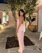 Calça Pantalona Gávea - Rosa