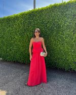 Saia Longa Magani - Vermelho