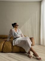 Saia Organza Breeze - Branco