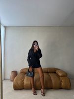 Mini Shorts Senses - Preto