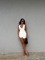 Mini Shorts Senses - Branco