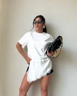 Camiseta Renda Warm - Branco