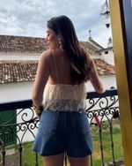 Blusa Renda Taís - Creme