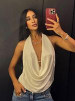 Blusa Degagê Thainá - Off