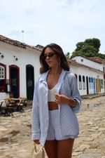 Shorts Stripes Pitinga - Azul
