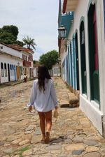 Shorts Stripes Pitinga - Azul