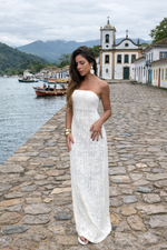 Vestido Longo Marenza - Off