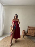 Blusa Túnica Marina - Vermelho