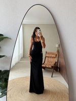 Vestido Longo Capilla - Preto
