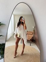 Blusa Capa Laguna - Branco