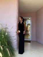 Vestido Longo Azaya - Preto